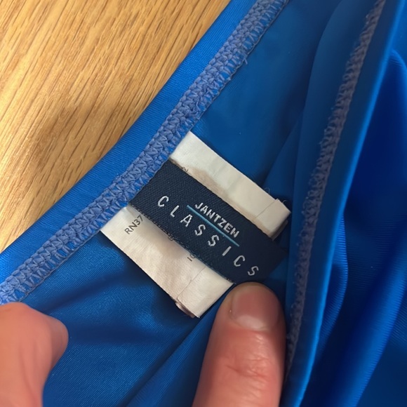Jantzen swim skirt royal blue size 12 - Picture 2 of 4